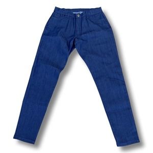 Blue Delta Jeans Women’s 29x30 Blue Stretch Handmade Custom RAW Denim USA $450